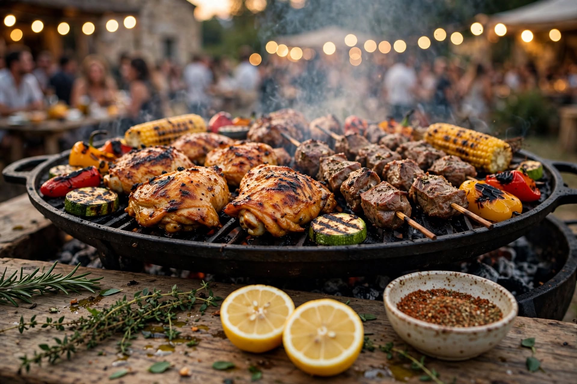 Barbecue en fête